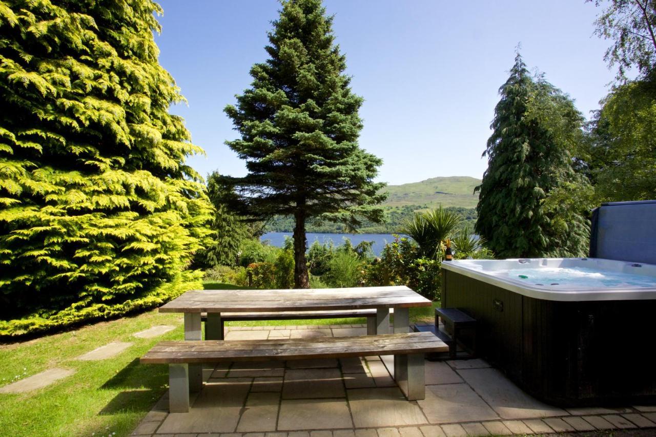 Loch Tay Highland Lodges And Glamping Park Morenish Exteriör bild