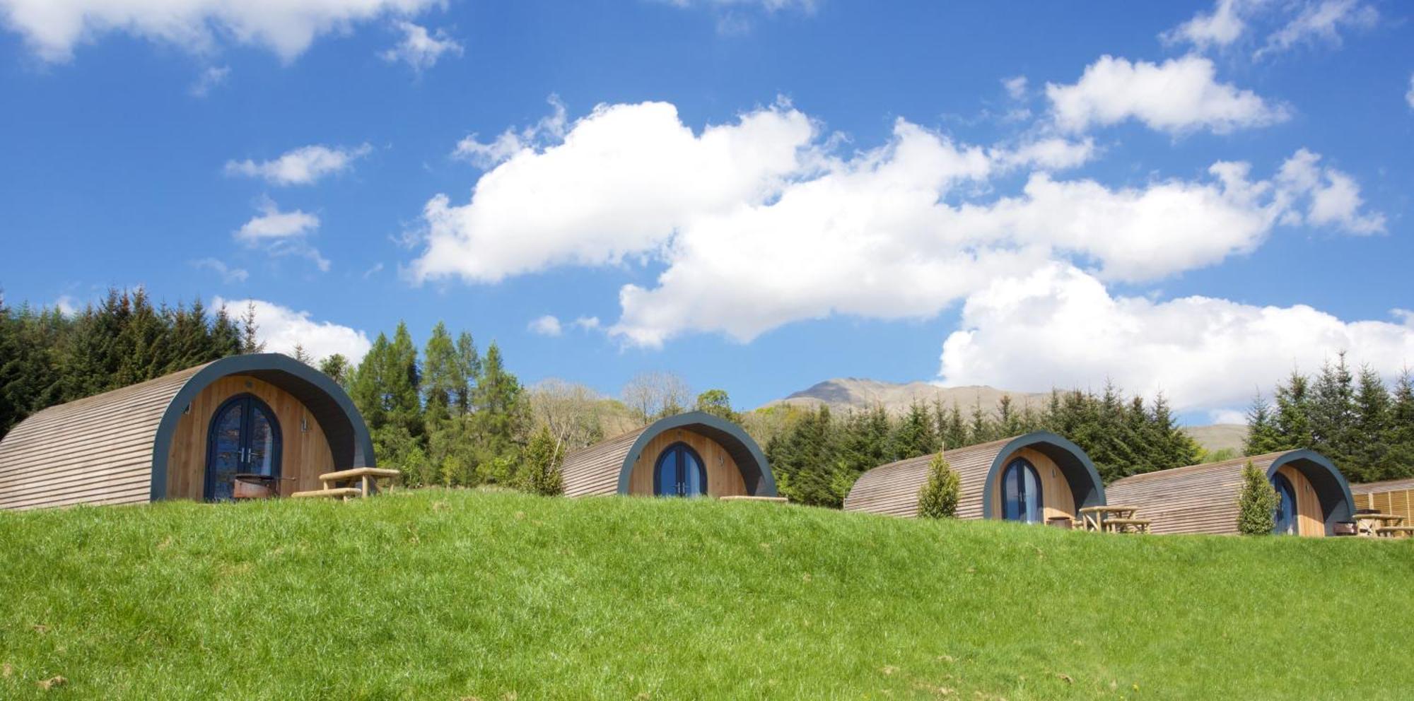 Loch Tay Highland Lodges And Glamping Park Morenish Exteriör bild